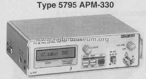 TV & FM Level Meter APM-330 ; König Electronic (ID = 544618) Ausrüstung