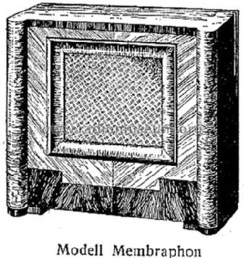 Membraphon ; Konski & Krüger, (ID = 1509728) Speaker-P