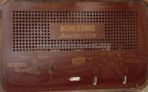 Amelior 53W; Körting-Radio; (ID = 57950) Radio