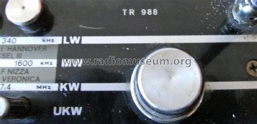Autokoffer TR988 ; Körting-Radio; (ID = 2309429) Radio