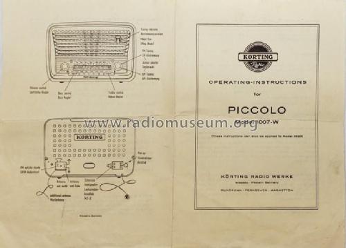 Delmonico 1007 ; Körting-Radio; (ID = 2739884) Radio