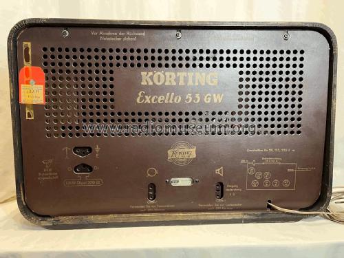 Excello 53GW; Körting-Radio; (ID = 2786506) Radio