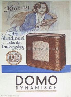 Domo IIW Ch= Excello; Körting-Radio; (ID = 1094899) Speaker-P