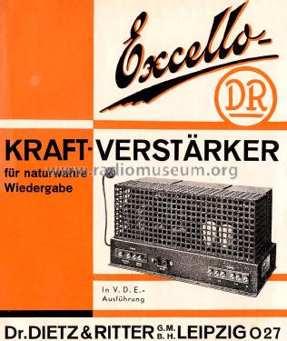 Excello-Kraftverstärker LKW15; Körting-Radio; (ID = 2303535) Ampl/Mixer