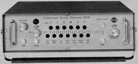 Farbfernseh-Servicegenerator 82 510; Körting-Radio; (ID = 207663) Equipment