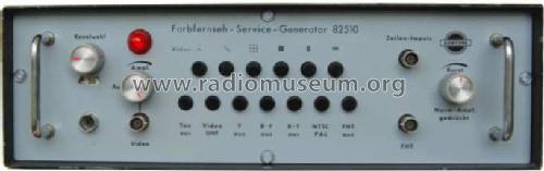 Farbfernseh-Servicegenerator 82 510; Körting-Radio; (ID = 254769) Ausrüstung