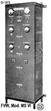 FVW-Verstärkerschrank MS VI ; Körting-Radio; (ID = 308809) Ampl/Mixer