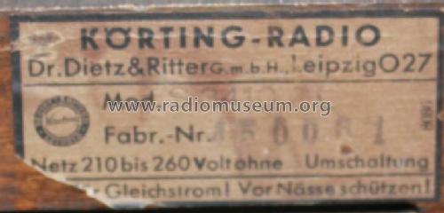 Hexodensuper S3410GL; Körting-Radio; (ID = 1328110) Radio