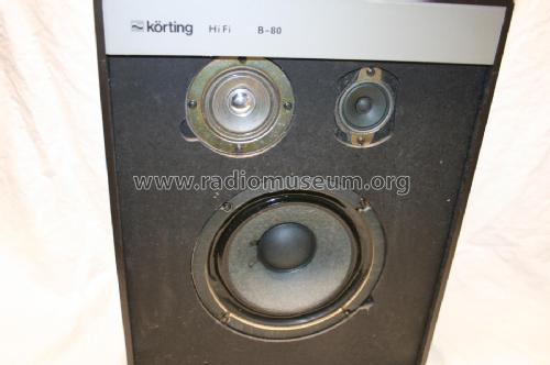 3 Wege HiFi-Box B-80; Körting-Radio; (ID = 2169336) Speaker-P