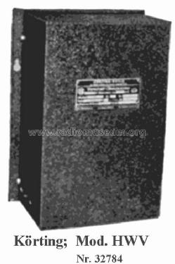 HWV32784; Körting-Radio; (ID = 817798) A-courant