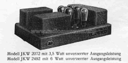 JKW2492; Körting-Radio; (ID = 344432) Ampl/Mixer