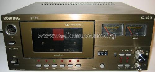 Cassettendeck C-100 Type 39880; Körting-Radio; (ID = 688760) R-Player