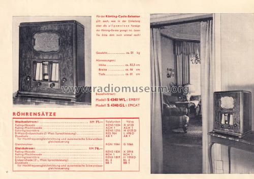 Körting Radio Das Programm der Reife 1934/35; Körting-Radio; (ID = 3199880) Paper