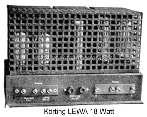 LEWA18; Körting-Radio; (ID = 253388) Verst/Mix