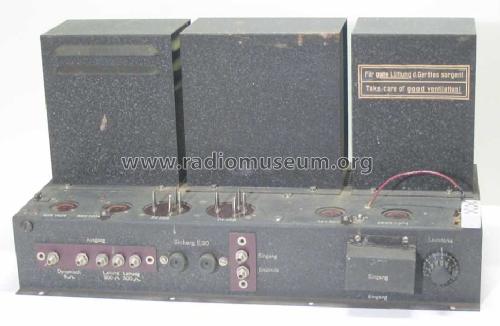 Kraftverstärker mit Netzanschlussgerät LKEW II ; Körting-Radio; (ID = 1493886) Ampl/Mixer