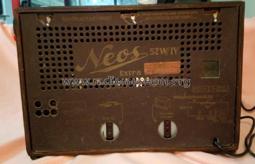 Neos 52W/IV Extra; Körting-Radio; (ID = 2369731) Radio