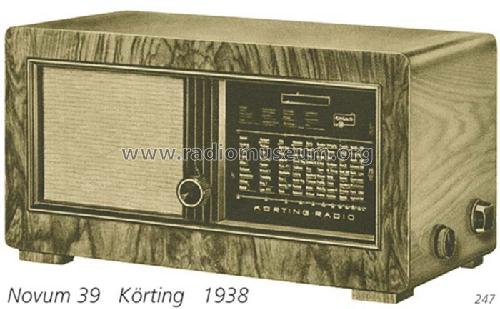 Novum 39GW; Körting-Radio; (ID = 330) Radio