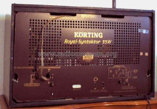 Royal-Syntektor 55W; Körting-Radio; (ID = 170813) Radio