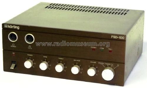 Stereo-/Zweiton Decoder FSD 100; Körting-Radio; (ID = 1713077) Adapteur