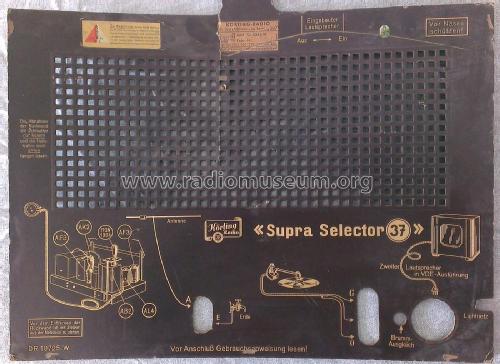 Supra-Selector 37 SB4346W; Körting-Radio; (ID = 1961086) Radio