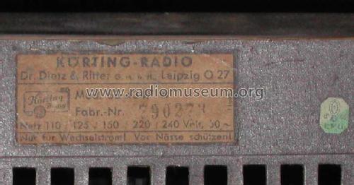 Supra-Selector 38 SB4347W; Körting-Radio; (ID = 1047430) Radio