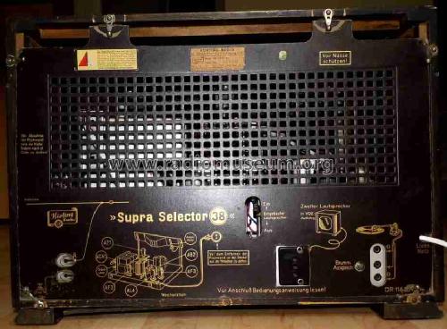 Supra-Selector 38 SB4347W; Körting-Radio; (ID = 1252082) Radio
