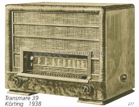 Transmare 39W; Körting-Radio; (ID = 333) Radio