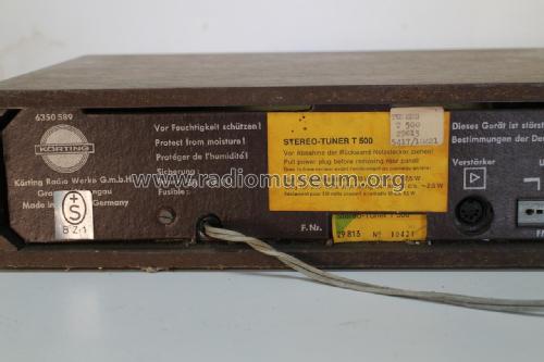 Stereo Tuner T500 29813; Körting-Radio; (ID = 1909898) Radio