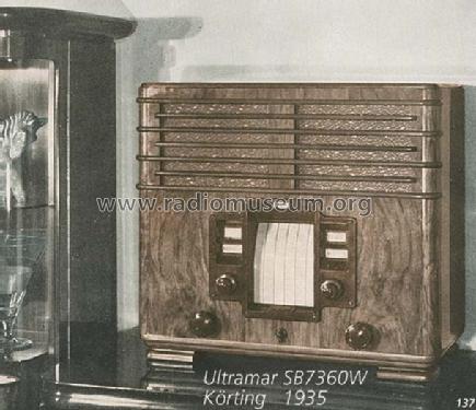 Ultramar SB7360W; Körting-Radio; (ID = 318) Radio