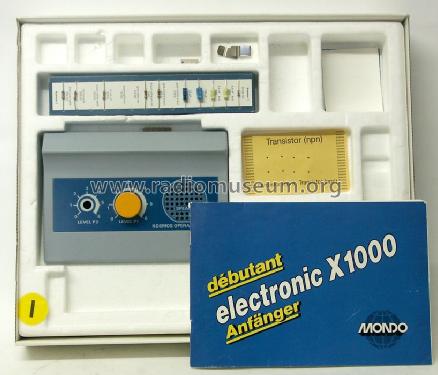 electronic beginner X1000; Kosmos, Franckh´sche (ID = 577966) Bausatz