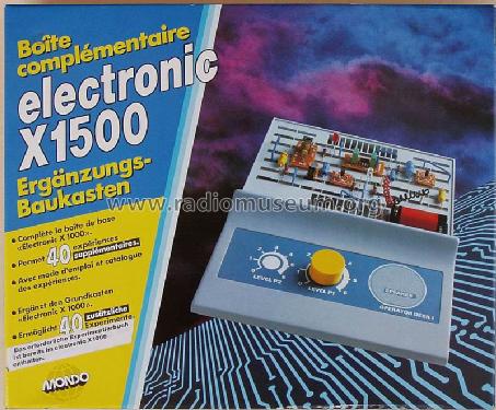 electronic Übergangskasten X1500; Kosmos, Franckh´sche (ID = 425983) Kit