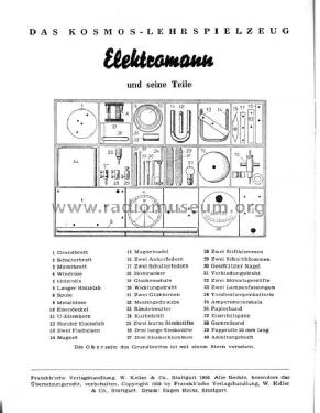 Elektromann 120 Versuche; Kosmos, Franckh´sche (ID = 148558) Kit