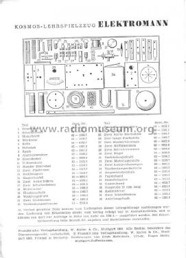 Elektromann 120 Versuche; Kosmos, Franckh´sche (ID = 149438) Kit