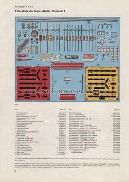 Radio + Elektronik 1 ; Kosmos, Franckh´sche (ID = 510863) Kit