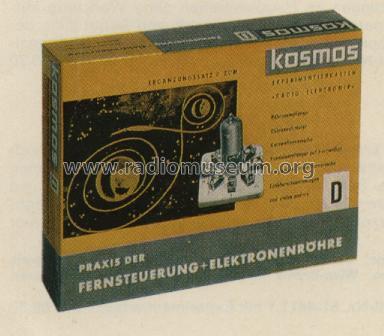 Radio + Elektronik D Fernsteuerung u. Elektronenröhre; Kosmos, Franckh´sche (ID = 150167) Bausatz