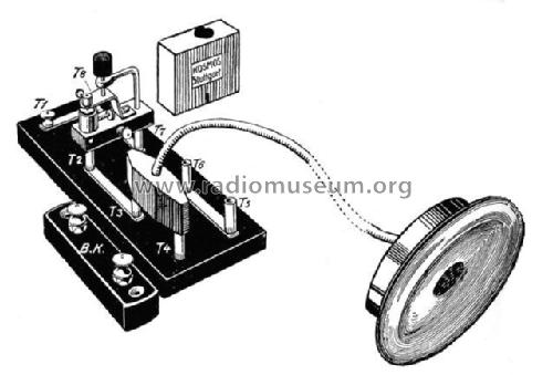 Radio-Experimentierkasten I ; Kosmos, Franckh´sche (ID = 96499) Bausatz