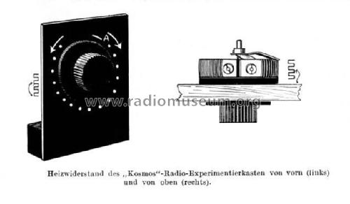 Radio-Experimentierkasten IIa ; Kosmos, Franckh´sche (ID = 96728) Bausatz