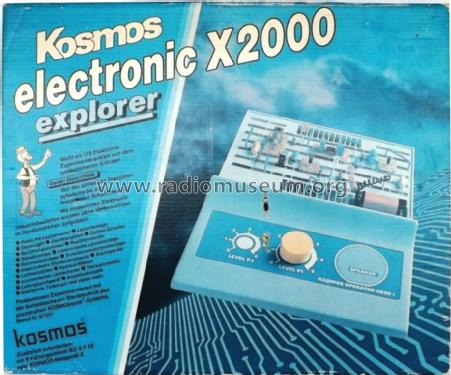 electronic explorer X2000; Kosmos, Franckh´sche (ID = 1421895) Kit