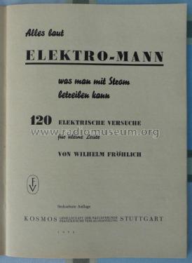 Elektromann 120 Versuche; Kosmos, Franckh´sche (ID = 2790874) Kit