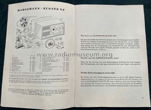 Radiomann Zusatz-NF 7. Auflage; Kosmos, Franckh´sche (ID = 3133568) Kit