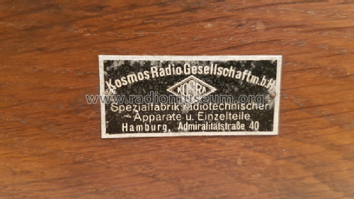 Kosra 2-Rö; Kosra, Kosmos Radio- (ID = 2470117) Radio