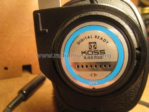 Digital Ready Stereo Headphones K/6X Plus; Koss Corporation; (ID = 1923014) Speaker-P