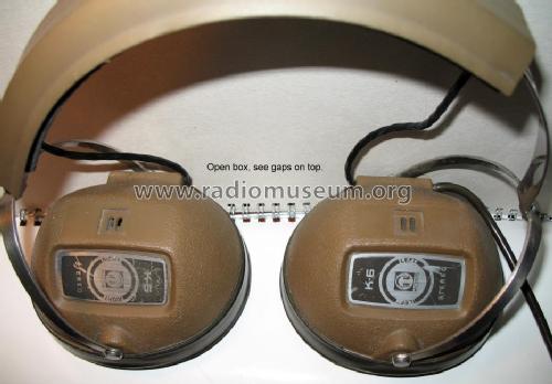 Stereo Headphones K-6; Koss Corporation; (ID = 714979) Lautspr.-K