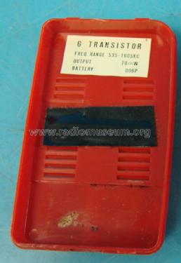 6 Transistor ; Kowa Company Ltd.; (ID = 1469133) Radio