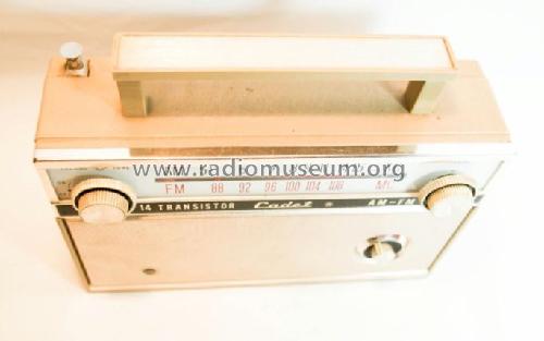 Cadet 14 Transistor AM-FM FA-1451; Kowa Company Ltd.; (ID = 1259165) Radio