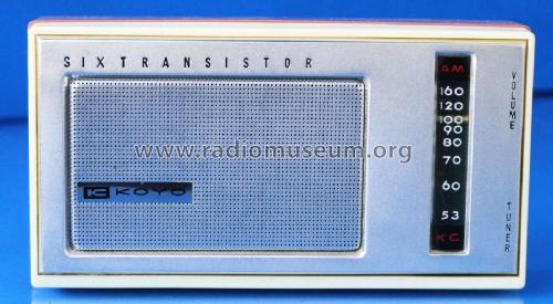 6 Transistor ; Koyo Denki Co. Ltd.; (ID = 2827094) Radio