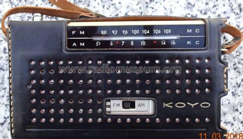 10 Transistor IC FM-AM Automatic Frequency Control KTR-1024; Koyo Denki Co. Ltd.; (ID = 2234969) Radio