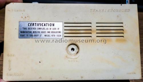 Noam 10 Transistor AM-FM KTR-1024; Koyo Denki Co. Ltd.; (ID = 2449365) Radio