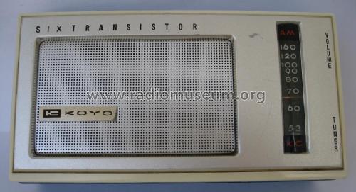 6 Transistor ; Koyo Denki Co. Ltd.; (ID = 854814) Radio