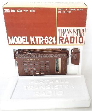Six Transistor Deluxe KTR-624; Koyo Denki Co. Ltd.; (ID = 2867736) Radio